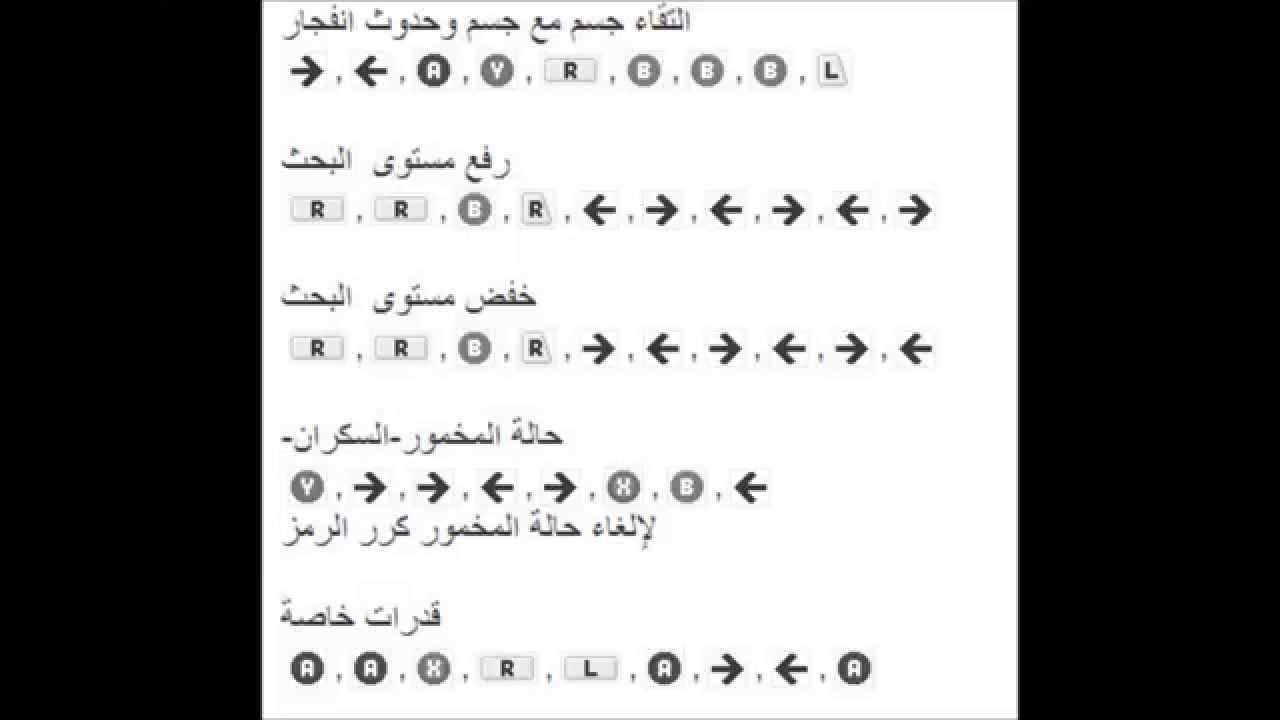 رموز قراند , اسرار ورموز قراند سوني