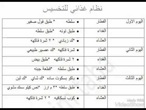 حمية غذائية لانقاص الوزن - اروع الوجبات الغذائية المفيدة للتخسيس 432 2