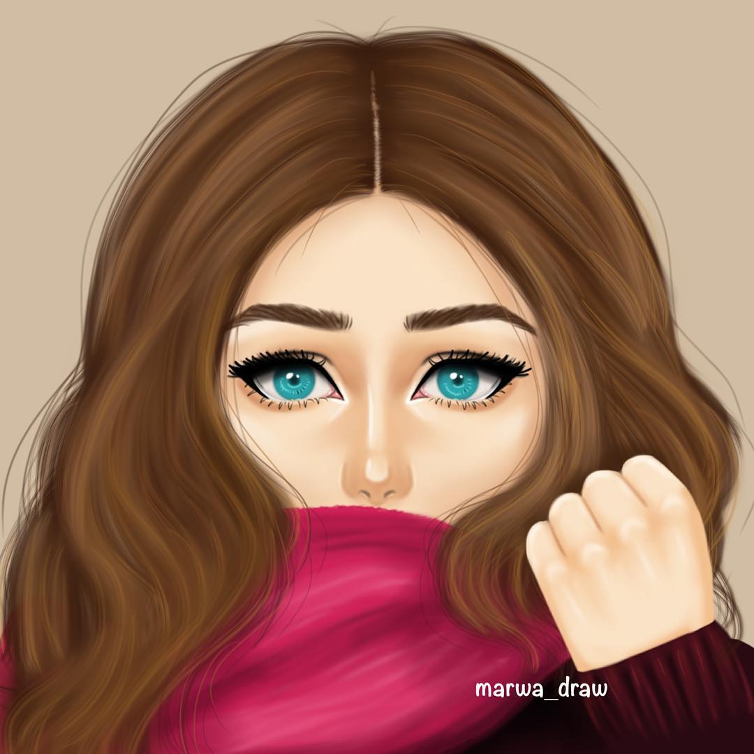 رسومات بنات جميلة , افضل صور رسومات بنات جميلات