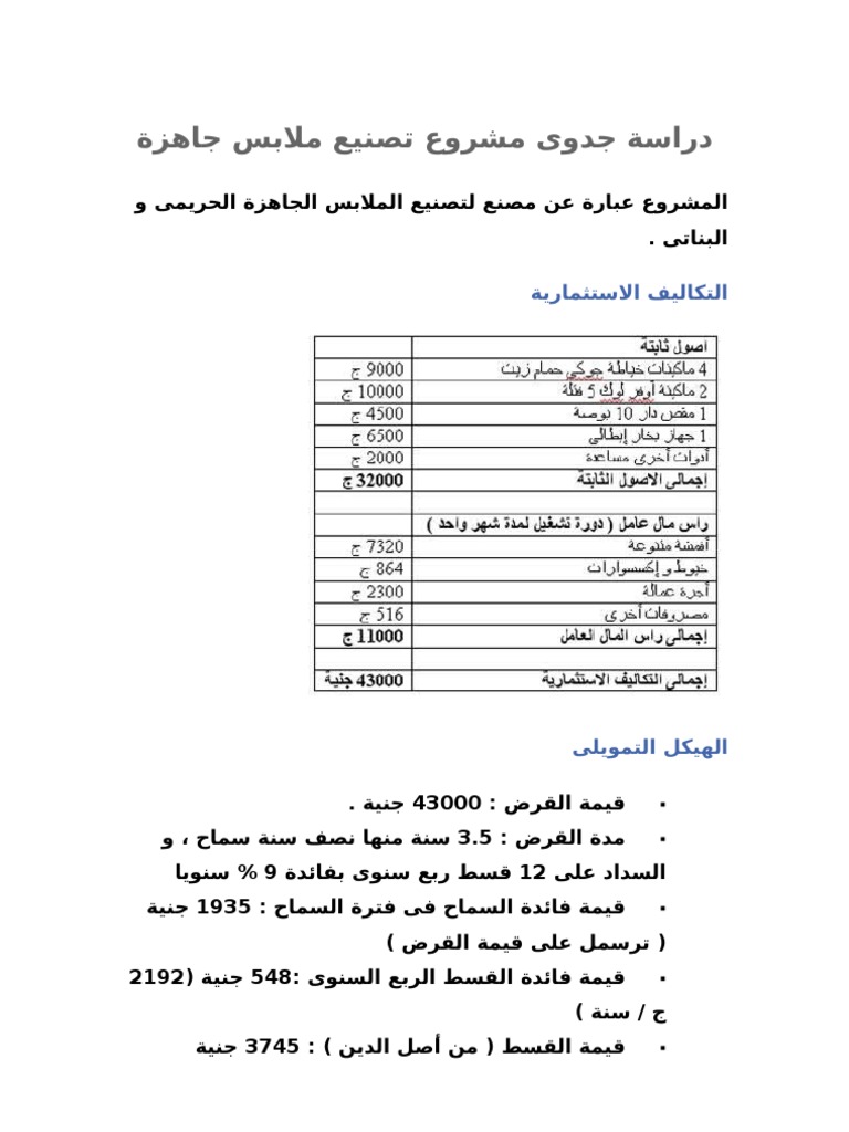 دراسة جدوى جاهزة 6430 4