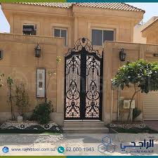 ابواب حديد للمنازل - كولكشن ابواب منازل خيال 15647 10