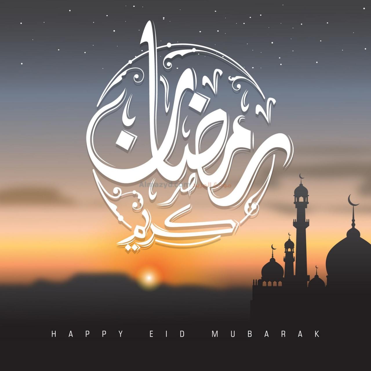 تهاني رمضان - اجمل عبارات التهانى برمضان 5898 3