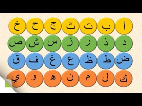 الحروف الابجدية بالترتيب - اللغة العربية وتعلم الحروف الابجدية 14966 12